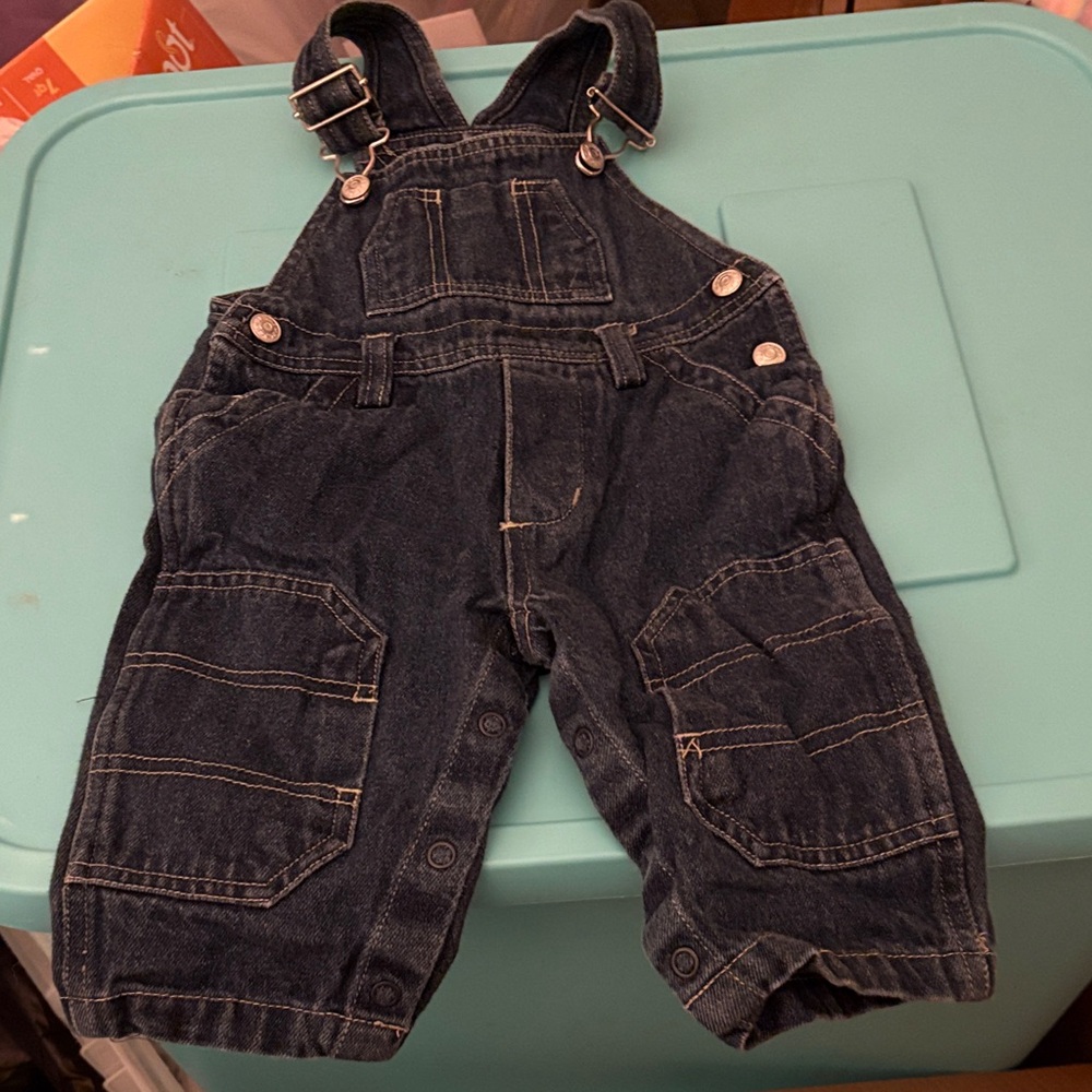 The Children's Place Dark Blue Overalls